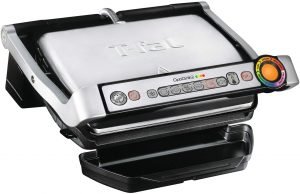 T-fall GC7012 Opt grill stainless steel indoor electric grill