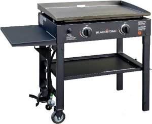 1. Blackstone 28 inch Outdoor Flat Top Gas Grill Griddle Station
