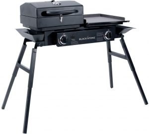 2. Blackstone Tailgater Portable Gas Grill and Griddle Combo
