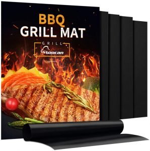 Aoocan Grill Mat - Set of 5 Heavy Duty BBQ Grill Mats: