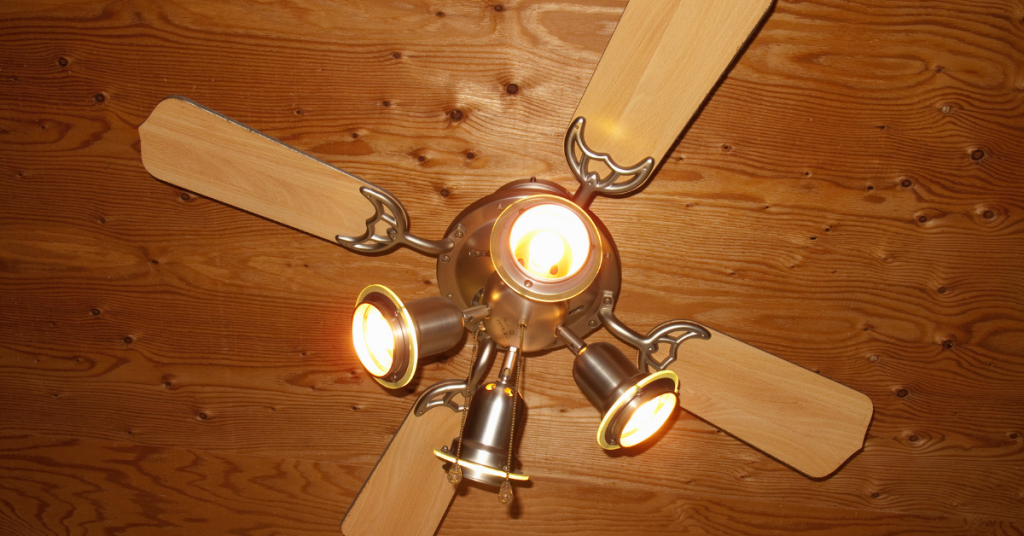 Could any light apparatus add to an outside ceiling fan