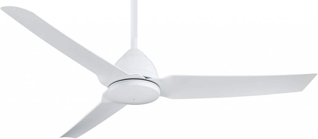 Minka-Aire F753-WHF, Java Flat White 54" Outdoor Ceiling Fan with Remote Control